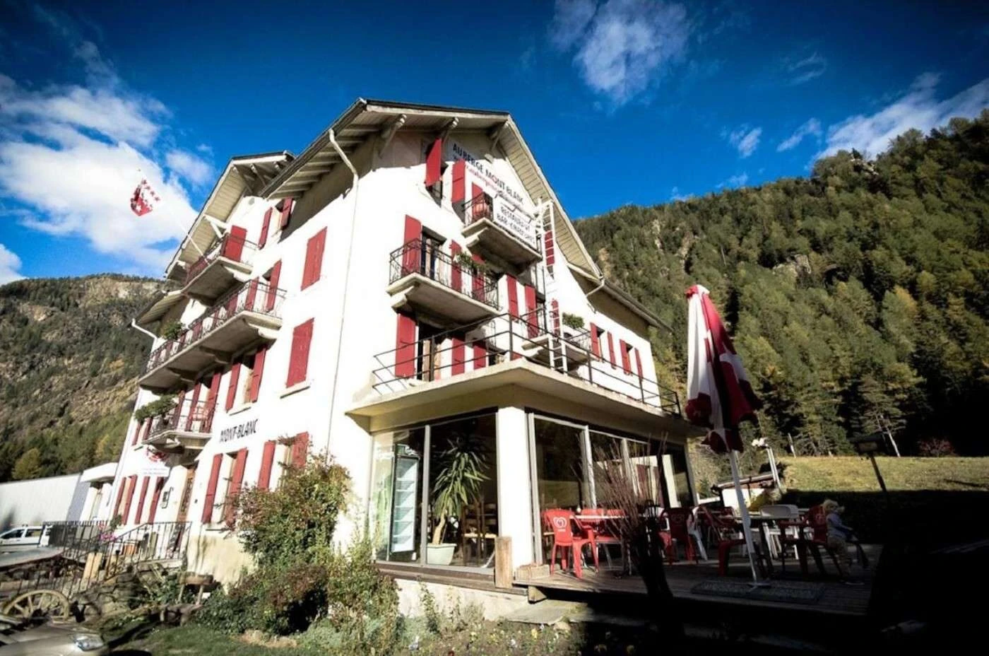 Auberge Mont-Blanc in the village of Trient