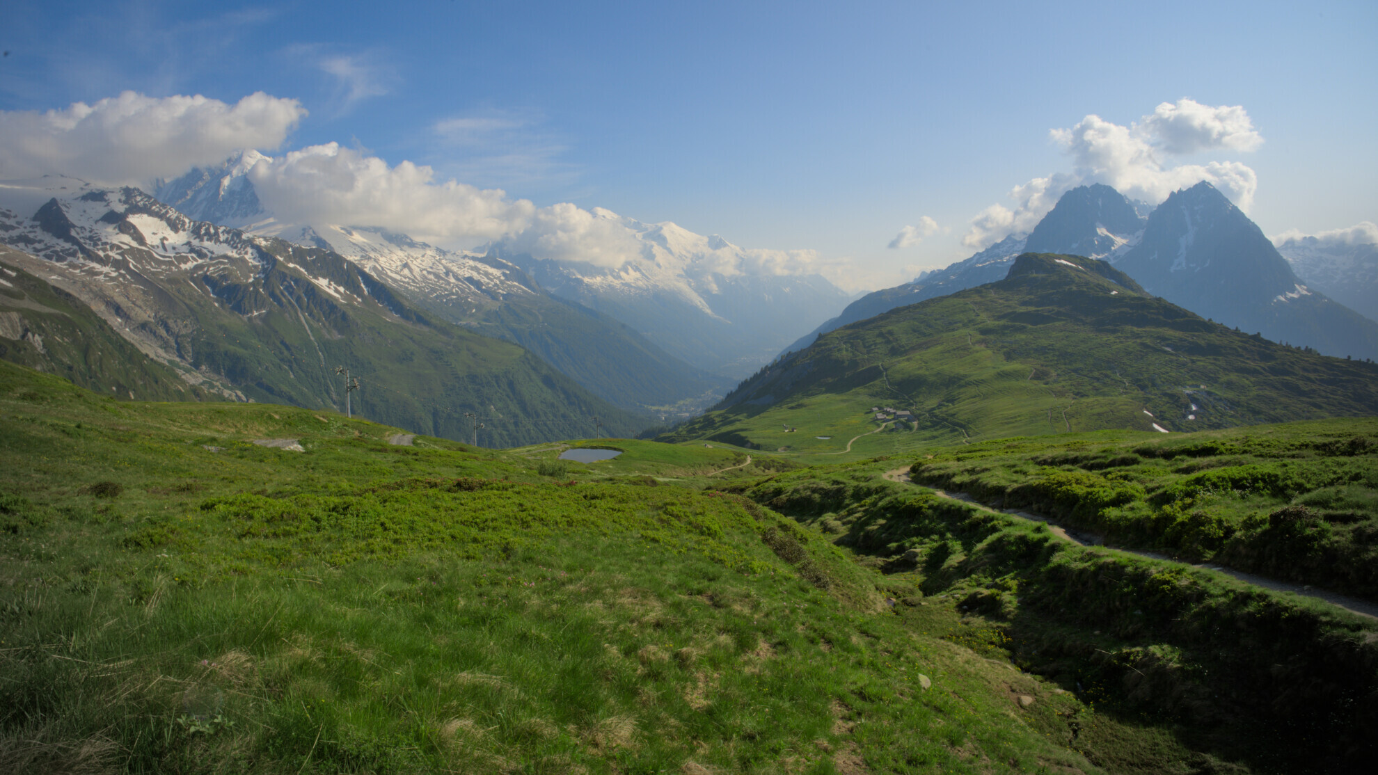 Col de Balme: TMB Stage 9, when Mont-Blanc appears right in front of you