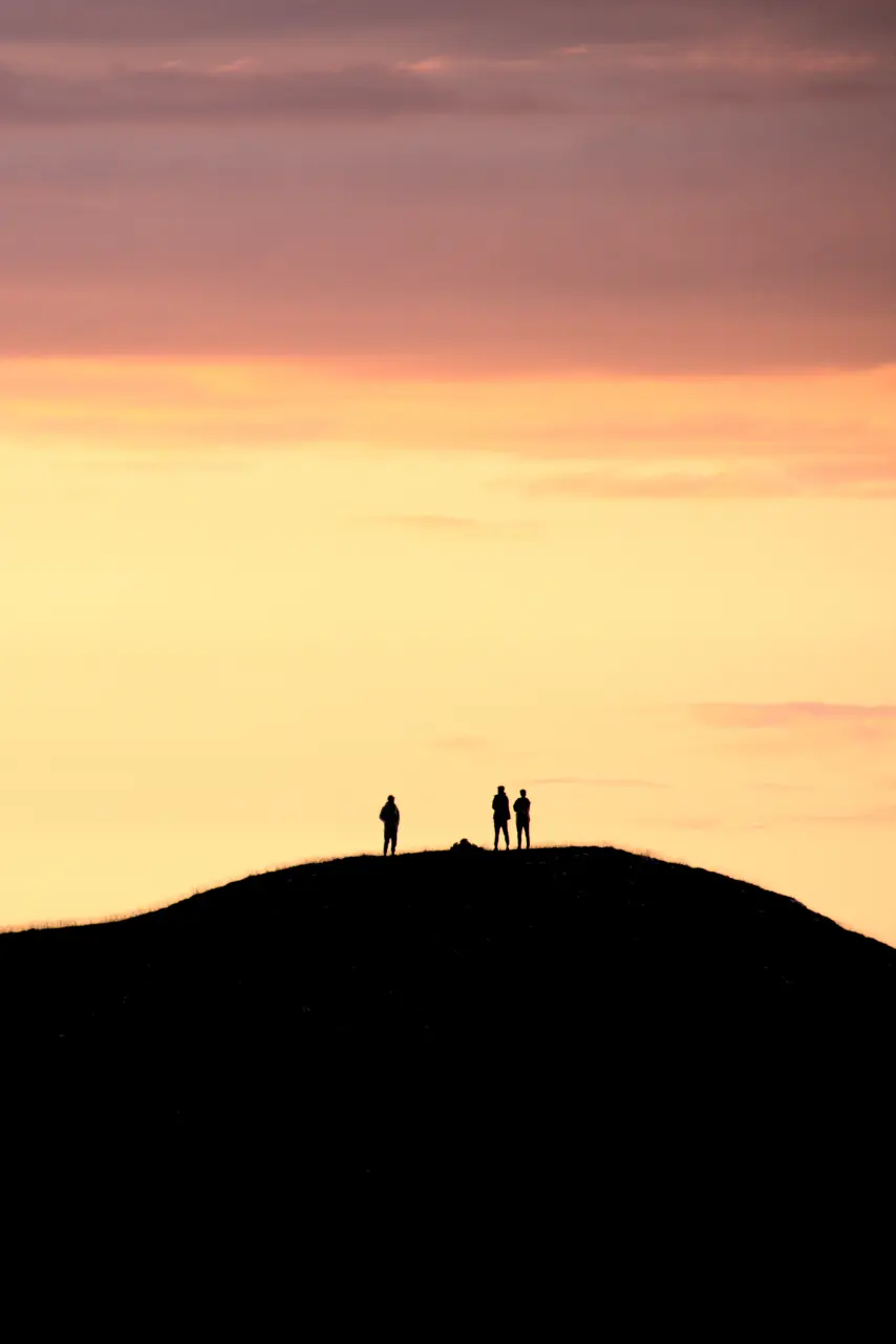 Sunset over the Grand Veymont plateau
